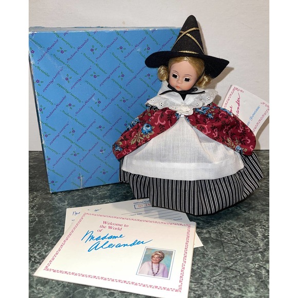 Madame Alexander Mother Goose Doll 8" International Miniature Showcase Halloween - Picture 2 of 3